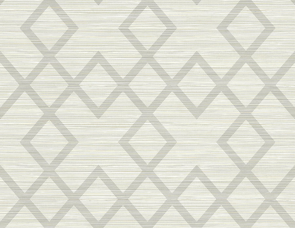 Brewster Home Fashions Vana Woven Diamond Light Grey Wallpaper