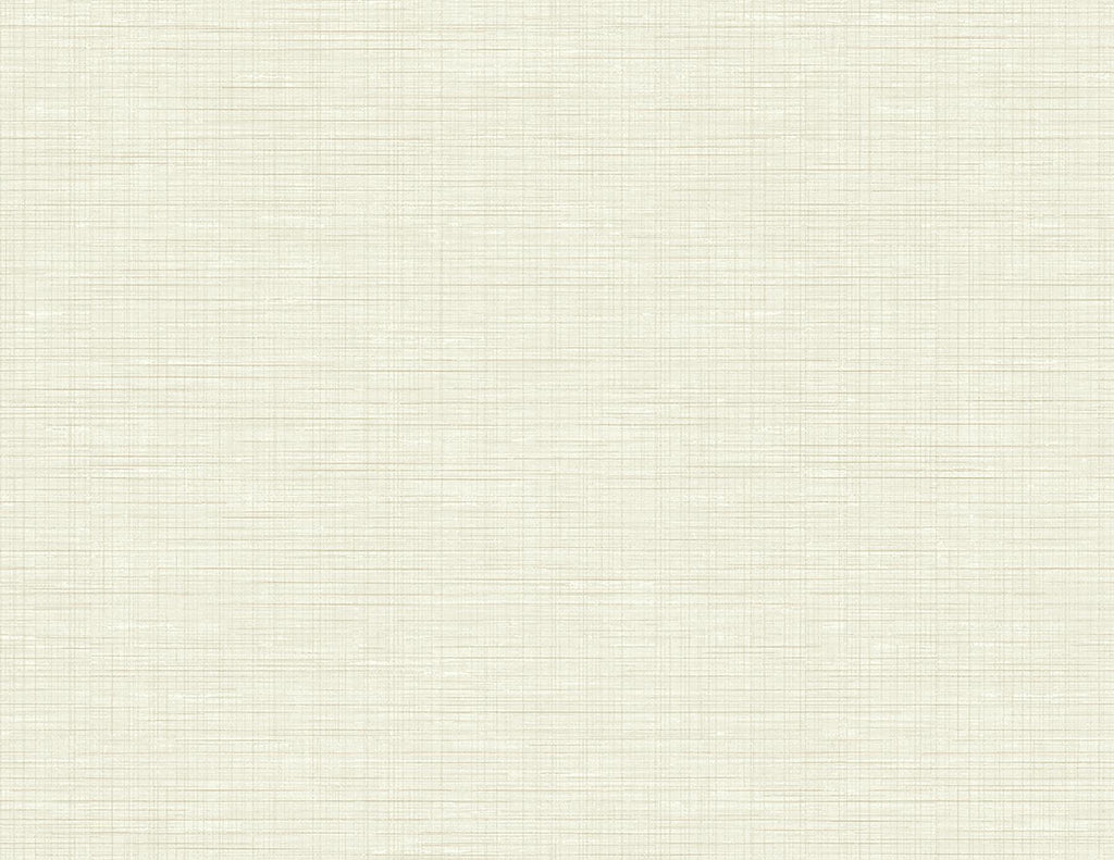 Brewster Home Fashions Alix Ivory Twill Wallpaper