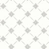 Brewster Home Fashions Wall Vision In Bloom 2827-4505 Light Grey Wallpaper