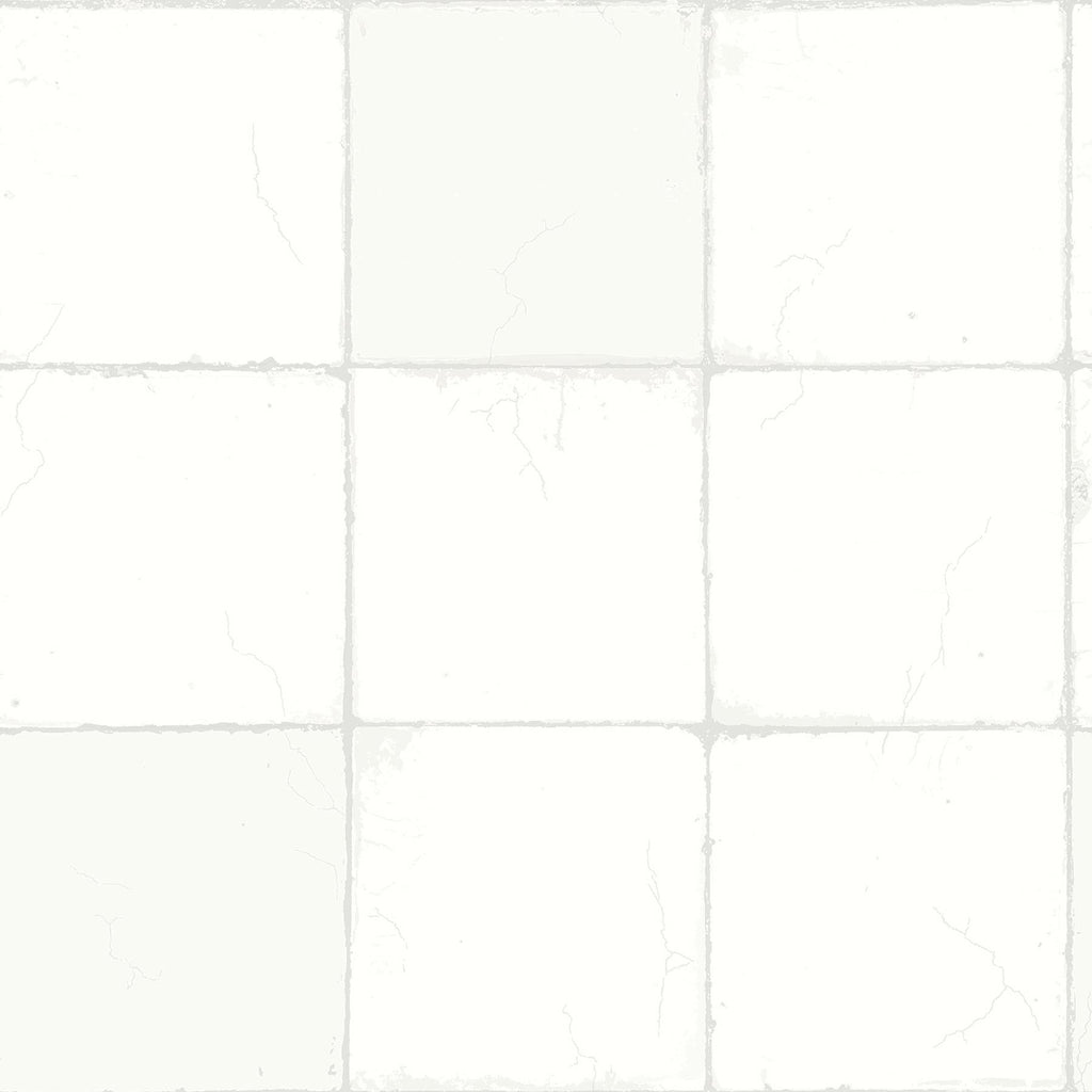 Brewster Home Fashions Capri Tiles Off-White Wallpaper