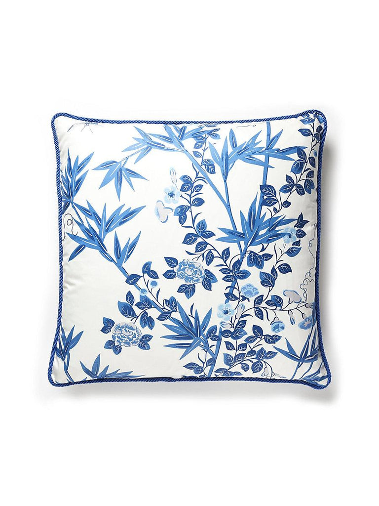 Scalamandre Jardin De Chine Porcelain Pillow