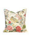 Scalamandre Shenyang Linen Print 22 X 22 - Bloom Pillow