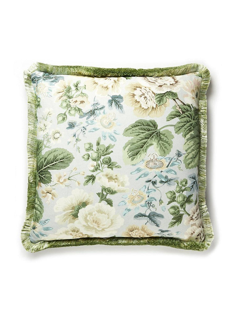 Scalamandre Highgrove Linen Print Rain Pillow