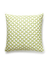 Scalamandre Island Trellis 22 X 22 - Green Pillow