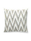 Scalamandre Adras Ikat Weave 22 X 22 - Mineral Pillow