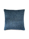 Scalamandre Allegra Velvet 22 X 22 - Sapphire Pillow