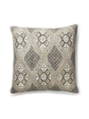 Scalamandre Farrah Print 22 X 22 - Truffle Pillow