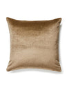 Scalamandre Bay Velvet Outdoor 22 X 22 - Taupe Pillow