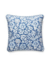 Scalamandre Maiden Floral 22 X 22 - Denim Pillow