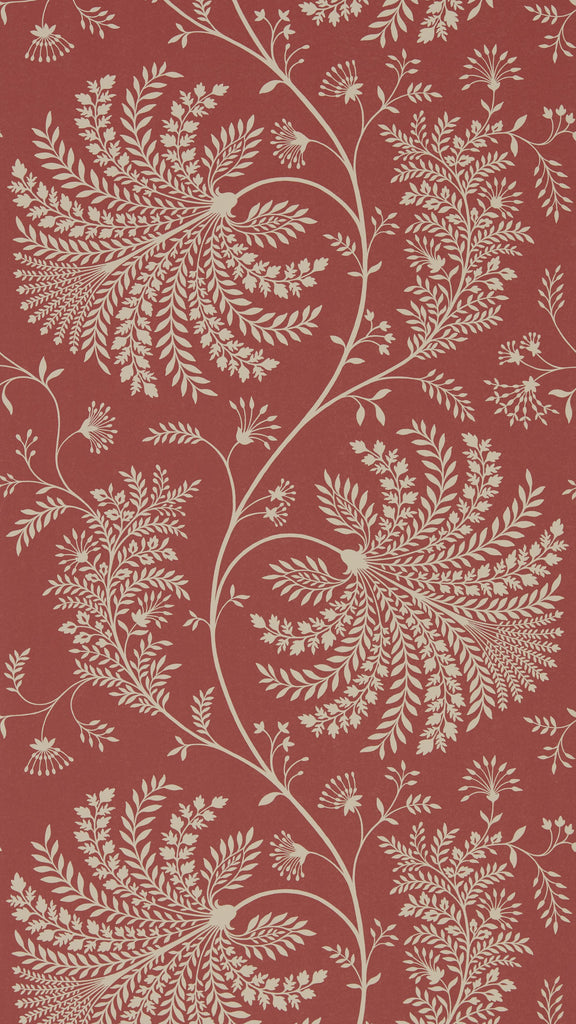 Sanderson Mapperton Russet/Cream Wallpaper