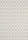 Sanderson Baroque Trellis Charcoal/Gold Fabric