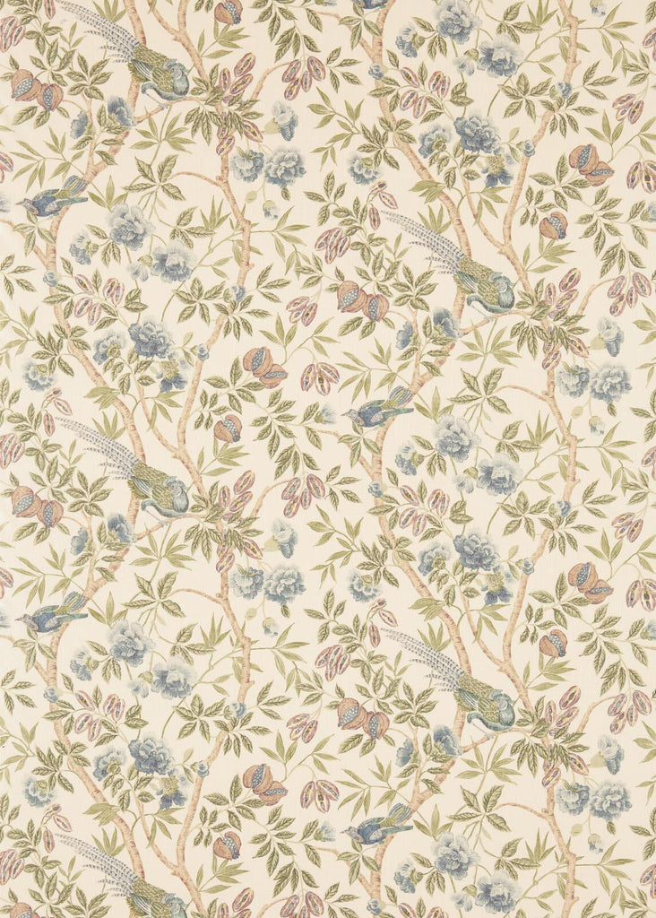 Sanderson Abbeville Blue/Ivory Fabric