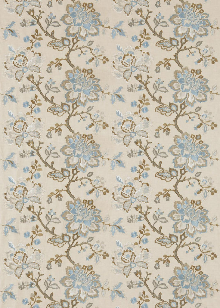 Sanderson Angelique Wedgwood/Sable Fabric