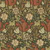 Morris & Co Compton Bullrush/Black Wallpaper