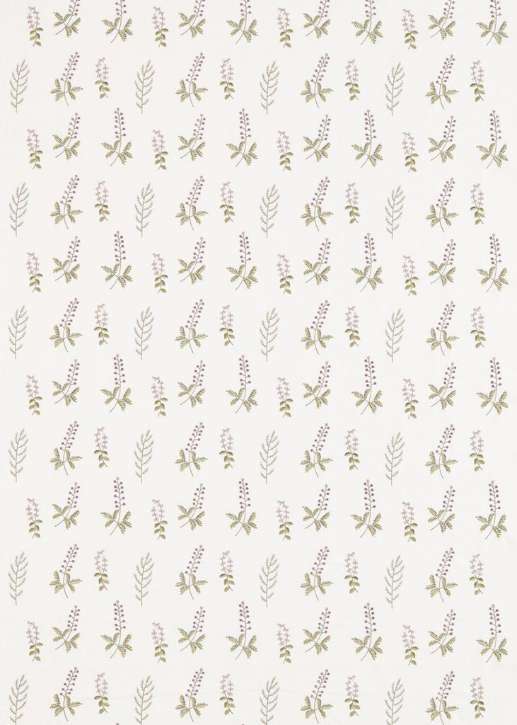 Sanderson Bilberry Celadon/Fig Fabric