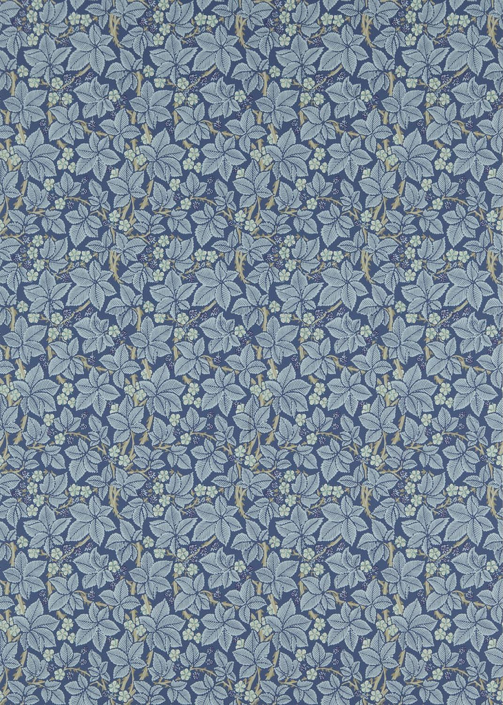 Morris & co Bramble Indigo Wallpaper