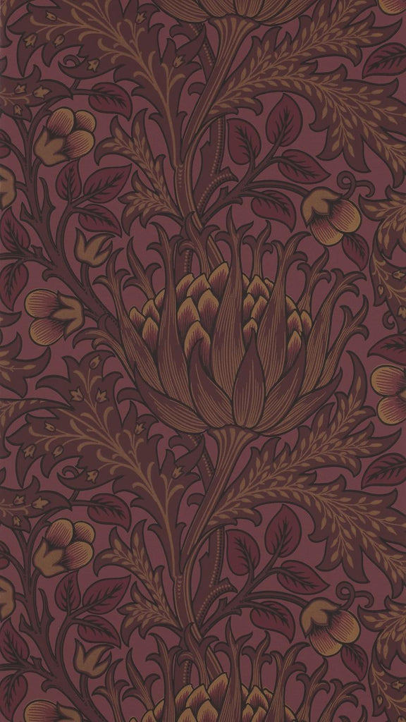 Morris & co Artichoke Wine Wallpaper