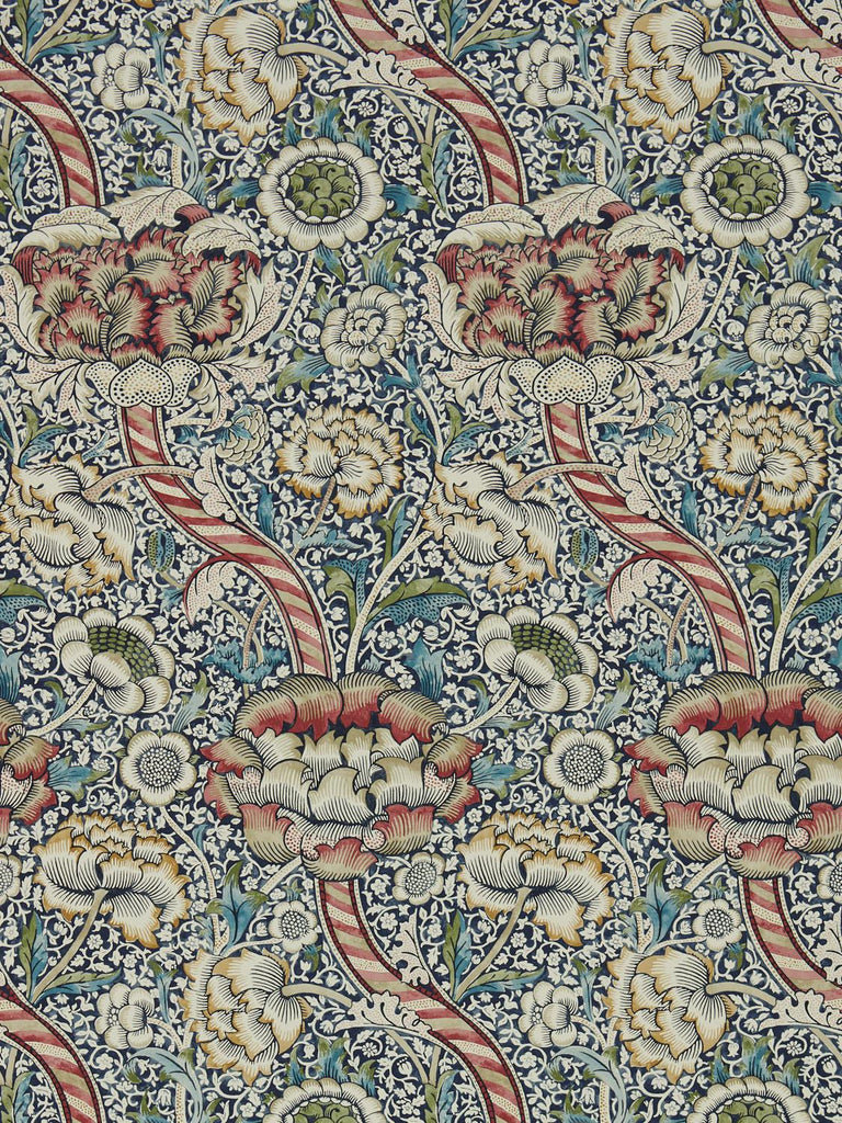 Morris & co Wandle Indigo/Madder Wallpaper