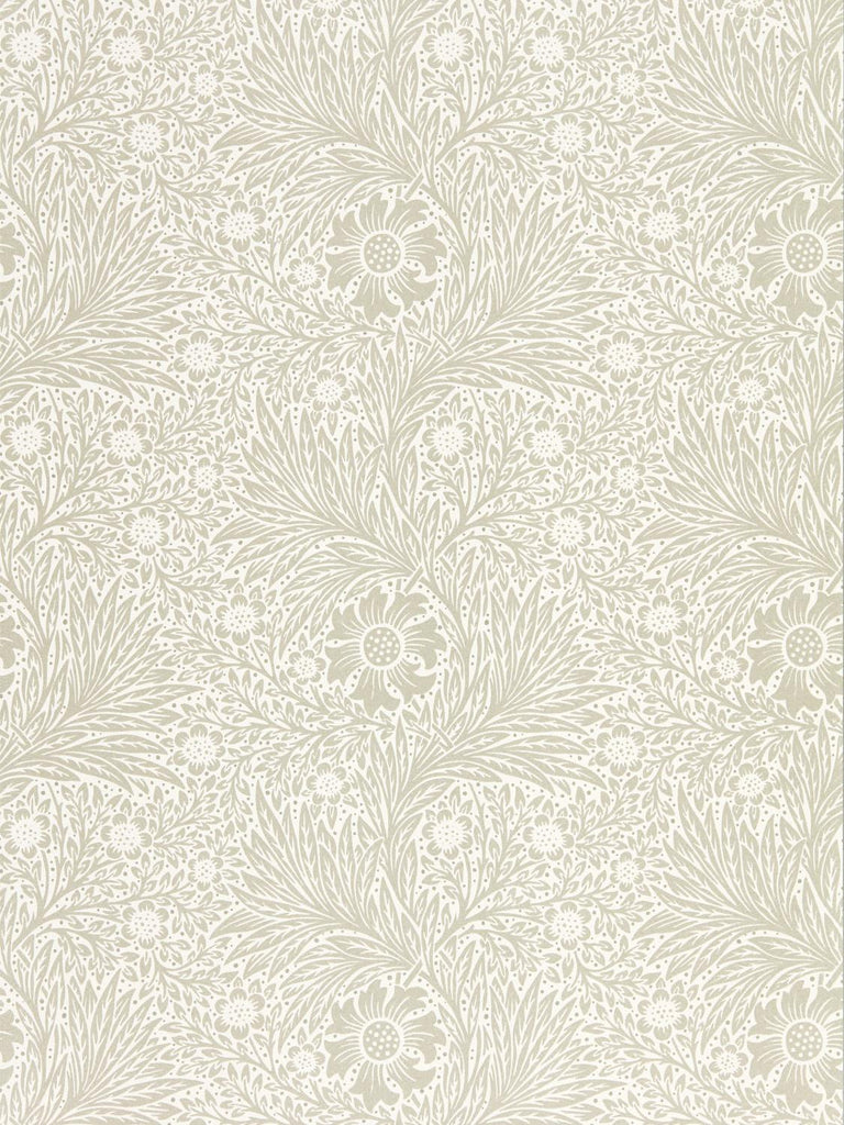 Marigold by Morris - Pewter - Wallpaper : Wallpaper Direct