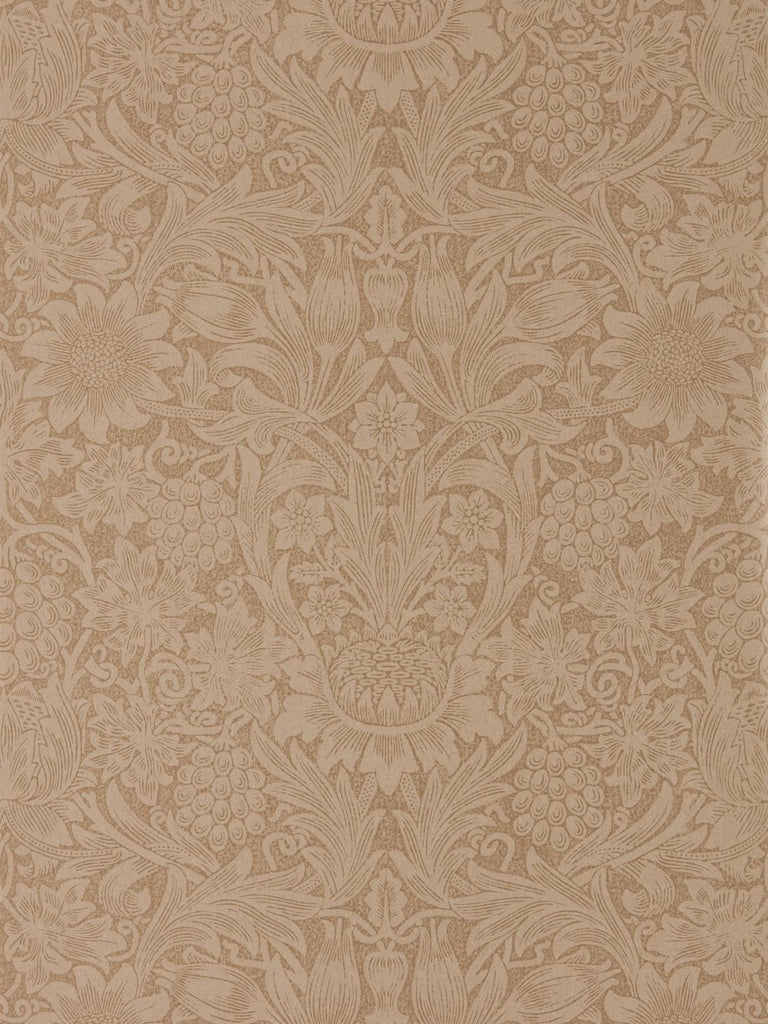 Morris & co Pure Sunflower Copper/Russet Wallpaper