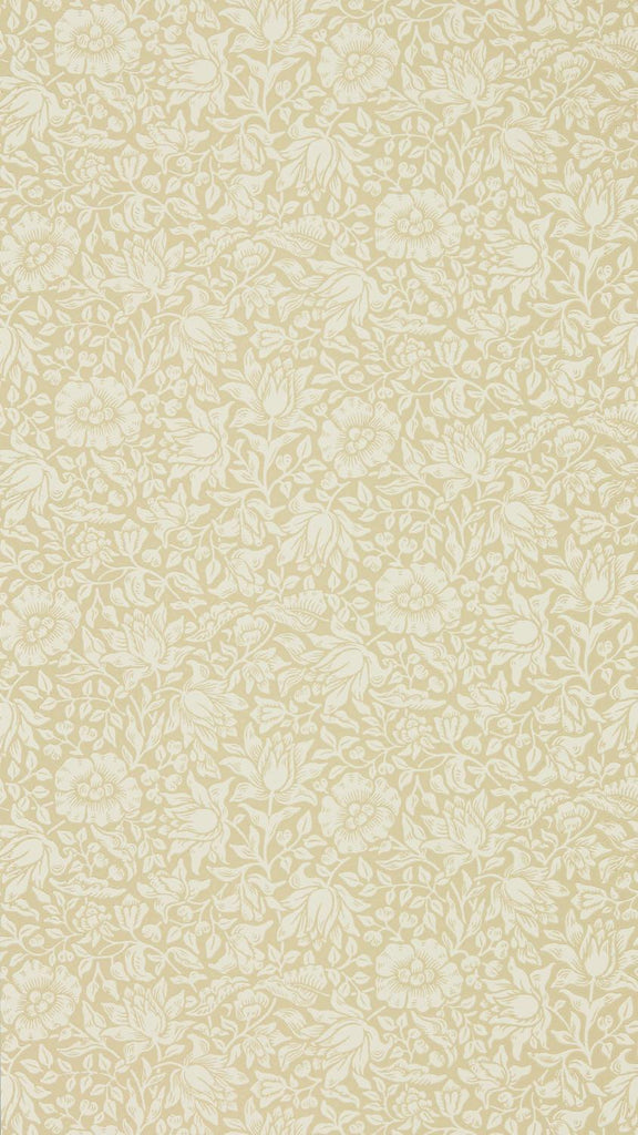 Morris & co Mallow Soft Gold Wallpaper