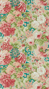 Sanderson Rose And Peony Blue Clay/Carmen Lt Wallpaper