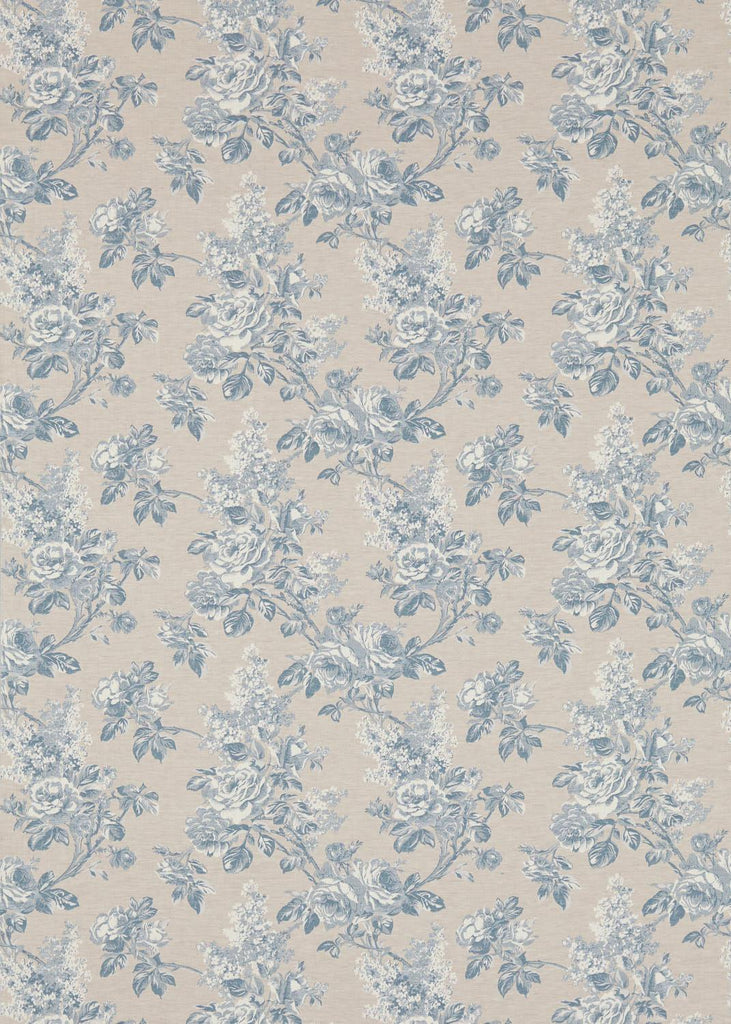 Sanderson Sorilla Damask Delft/Linen Fabric