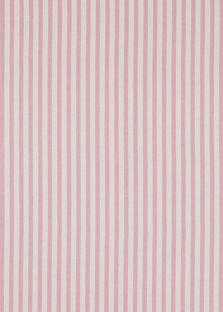 Sanderson Sorilla Stripe Rose/Linen Fabric