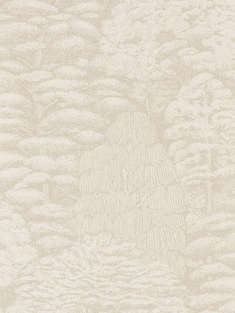 Sanderson Woodland Toile Ivory/Neutral Wallpaper