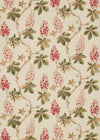 Sanderson Chestnut Tree Coral/Bayleaf Fabric