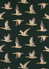 Sanderson Elysian Geese Forest/Fig Fabric