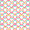 Harlequin Rainbow Brights Cherry/Blossom/Pineapple/Sky Wallpaper