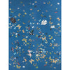 Schumacher Queen'S Flight Panel Set Navy Wallpaper