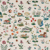 Schumacher Royal Silk Embroidery Multi Fabric