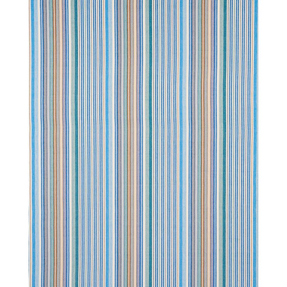 Schumacher Ripple Hand Woven Stripe Surf Fabric