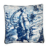 Schumacher Modern Toile Box  A Indigo 20