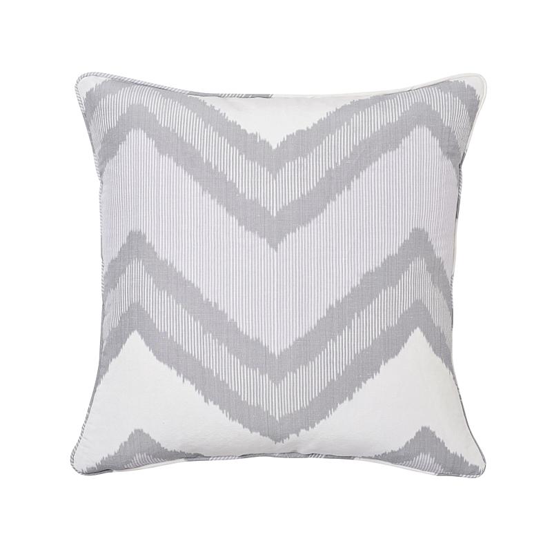 Schumacher Chevron Ikat Lilac 20" x 20" Pillow