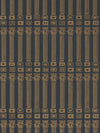 Zoffany Columns Vine Black/Antique Gold Wallpaper