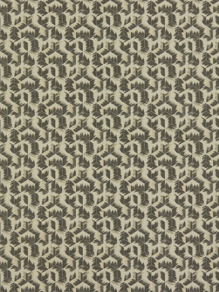 Zoffany Tumbling Blocks Stone Wallpaper