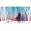 Roommates Frozen Woodland Tree Wall Blue/Purple/Red Mural