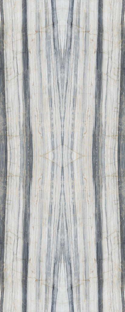 York Spanish Marble Peel and Stick Mural Gray/Blue Wallpaper