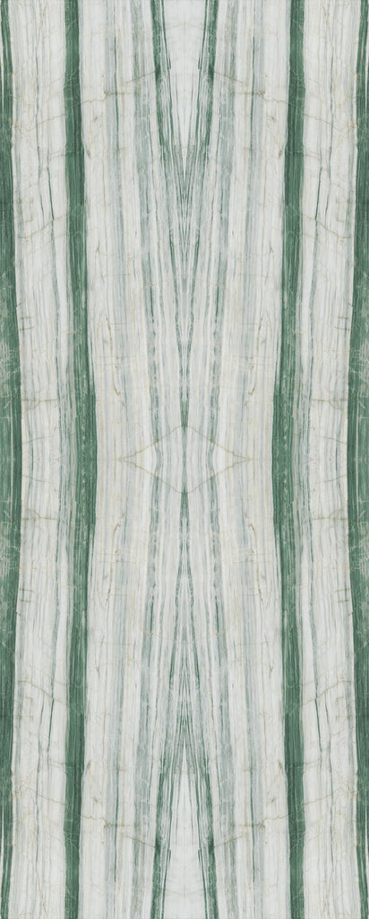 York Spanish Marble Peel and Stick Mural Green Wallpaper