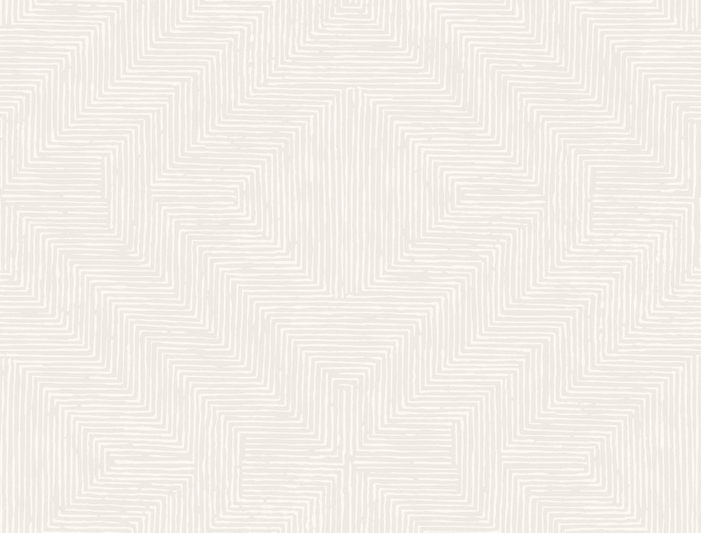 York Diamond Channel Light Gray Wallpaper