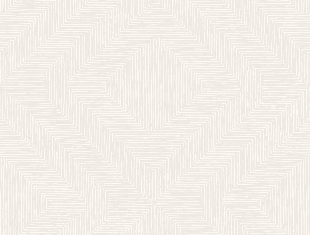 York Diamond Channel Light Gray Wallpaper