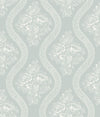 Magnolia Home Coverlet White/Blue Wallpaper