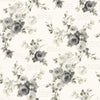 Magnolia Home Heirloom Rose Gray/White Wallpaper