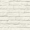 Magnolia Home Brick & Mortar White/Gray Wallpaper