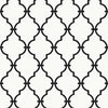 York Modern Trellis Blacks Wallpaper