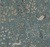 York Aspen Teal Wallpaper