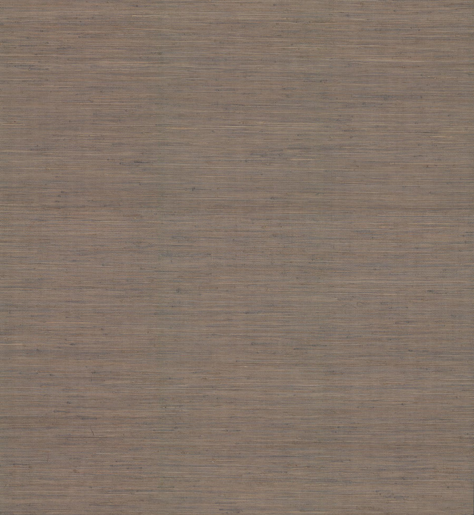 Ronald Redding Designs Threaded Jute Brown Wallpaper